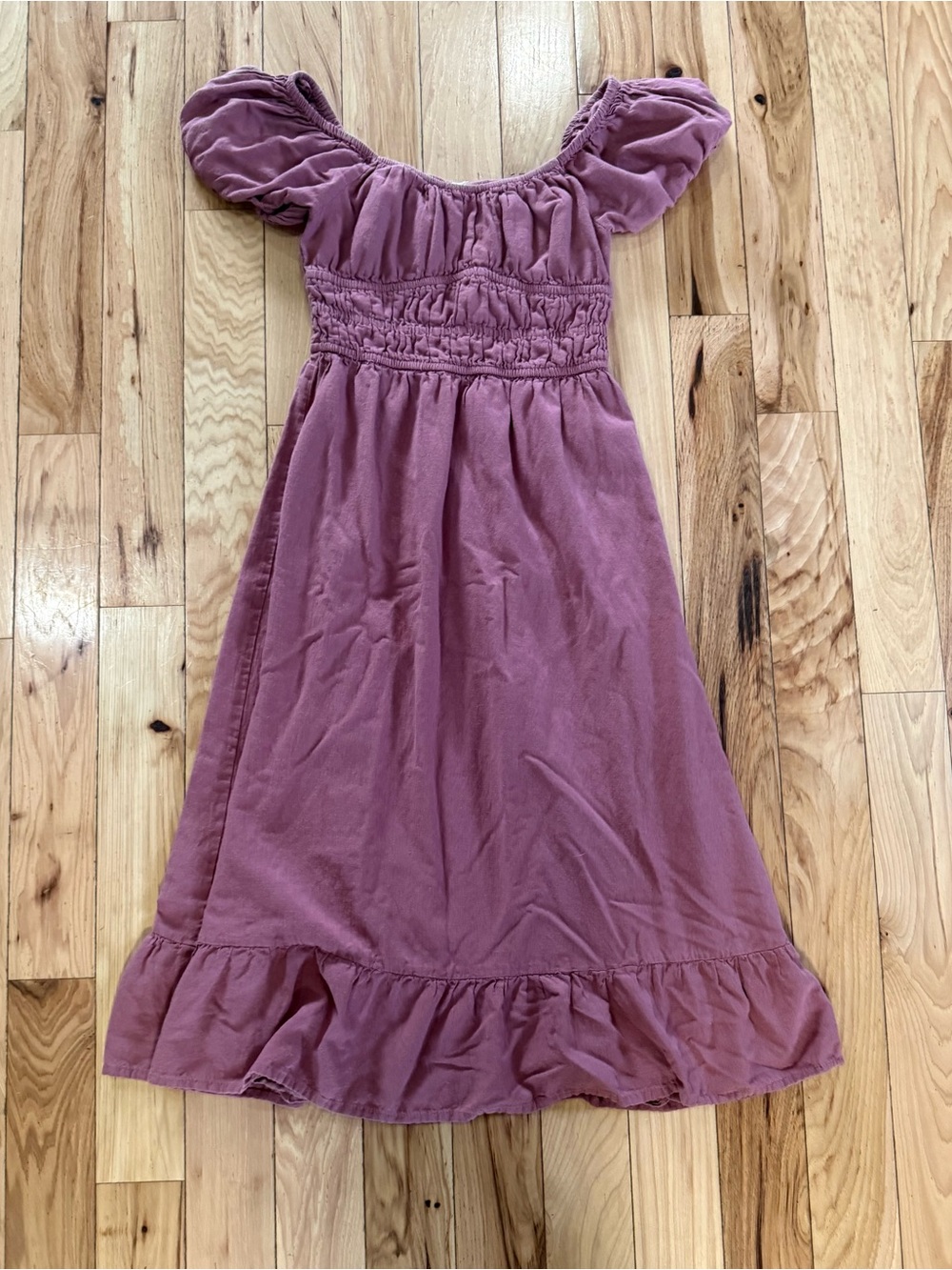 Sim & Sam Dusty Rose Maxi dress Size Small